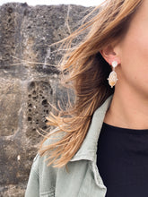 Load image into Gallery viewer, Ariel Fossilised Coral Earrings