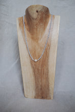 Load image into Gallery viewer, Dainty Blue Lace Agate Beaded Necklace