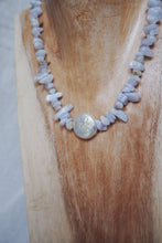 Load image into Gallery viewer, Blue Lace Agate Chip Necklace