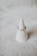 Chunky Hammered Stacking Ring