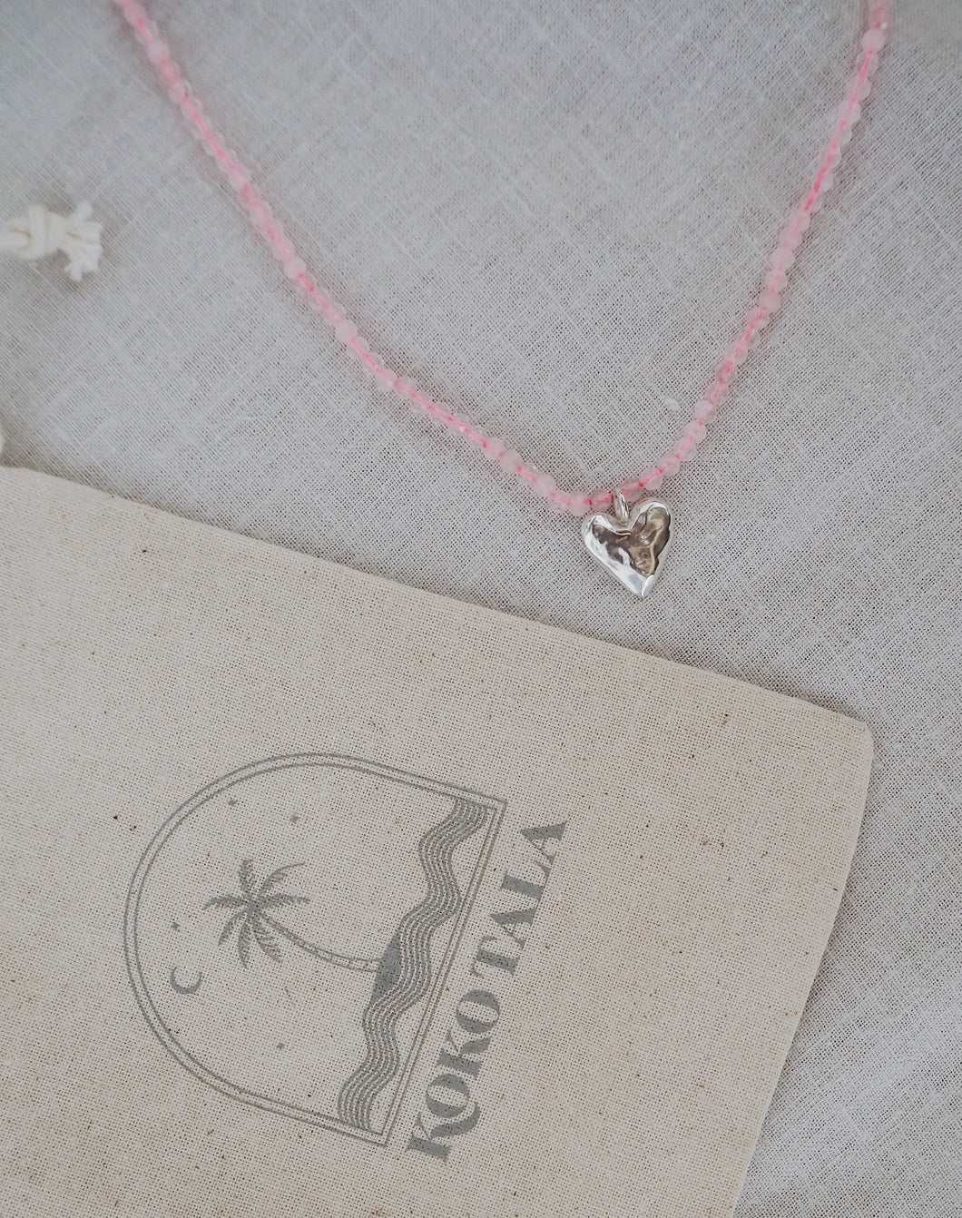 Rose Quartz Amor Necklace